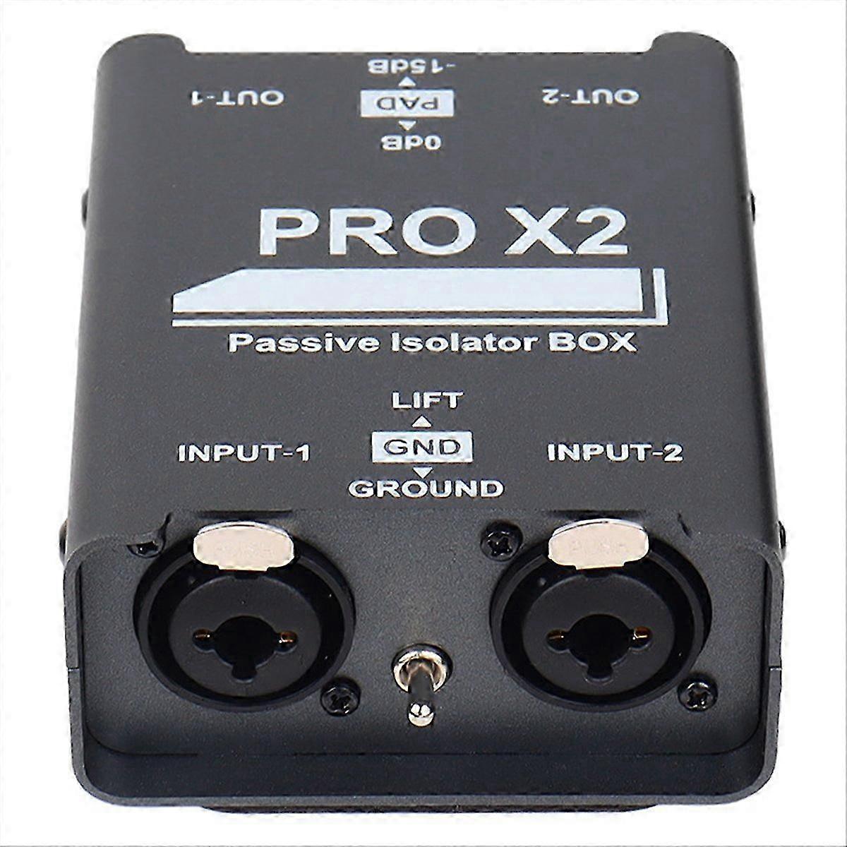 2-Way Audio Isolator, XLR 6.5, Permalloy Isolator
