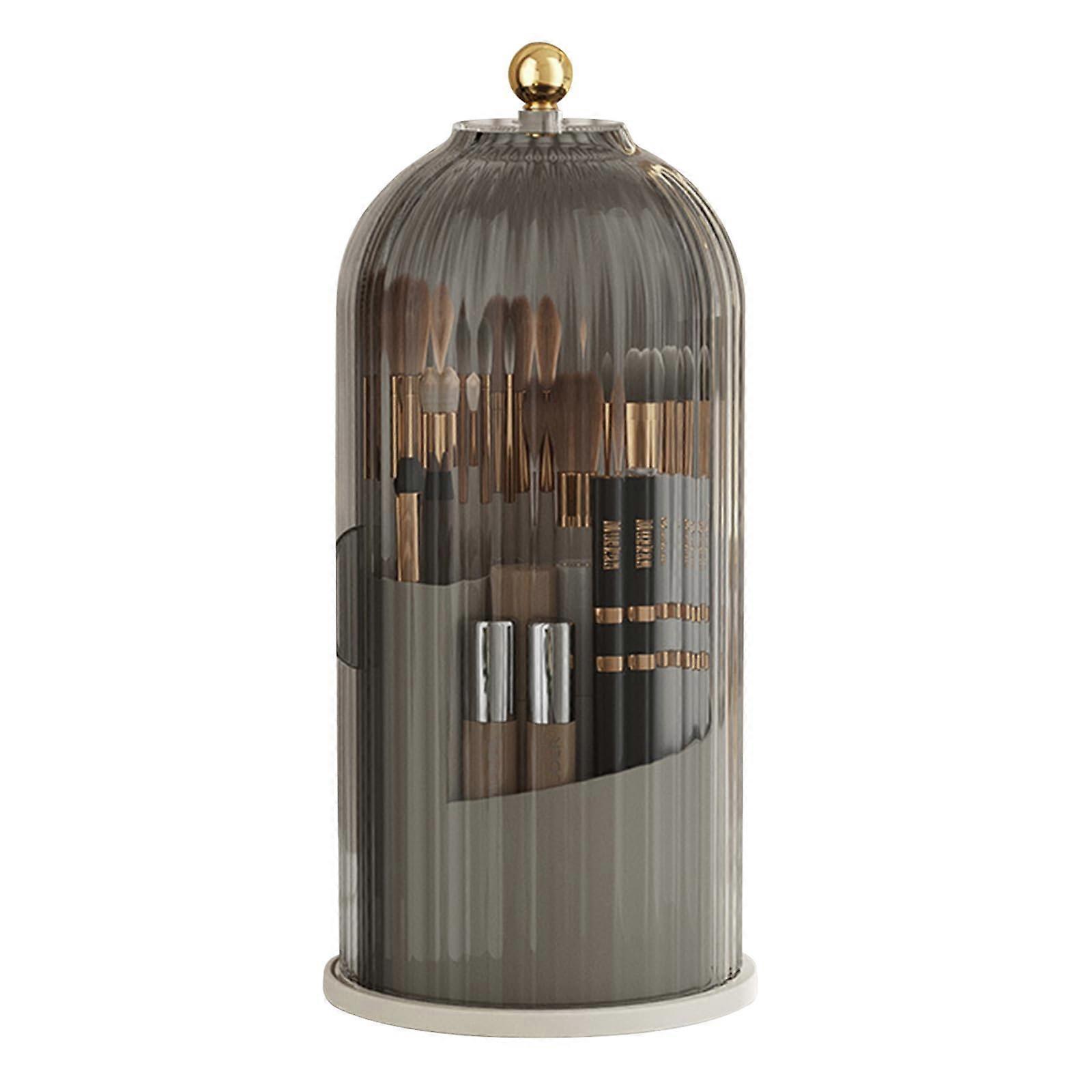 Dustproof Rotating Brush Storage Organizer