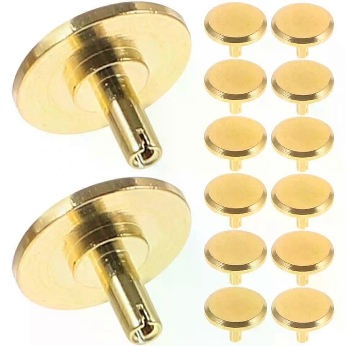 Copper Second Pointer Caps 20pcs for Wall Clocks Repair