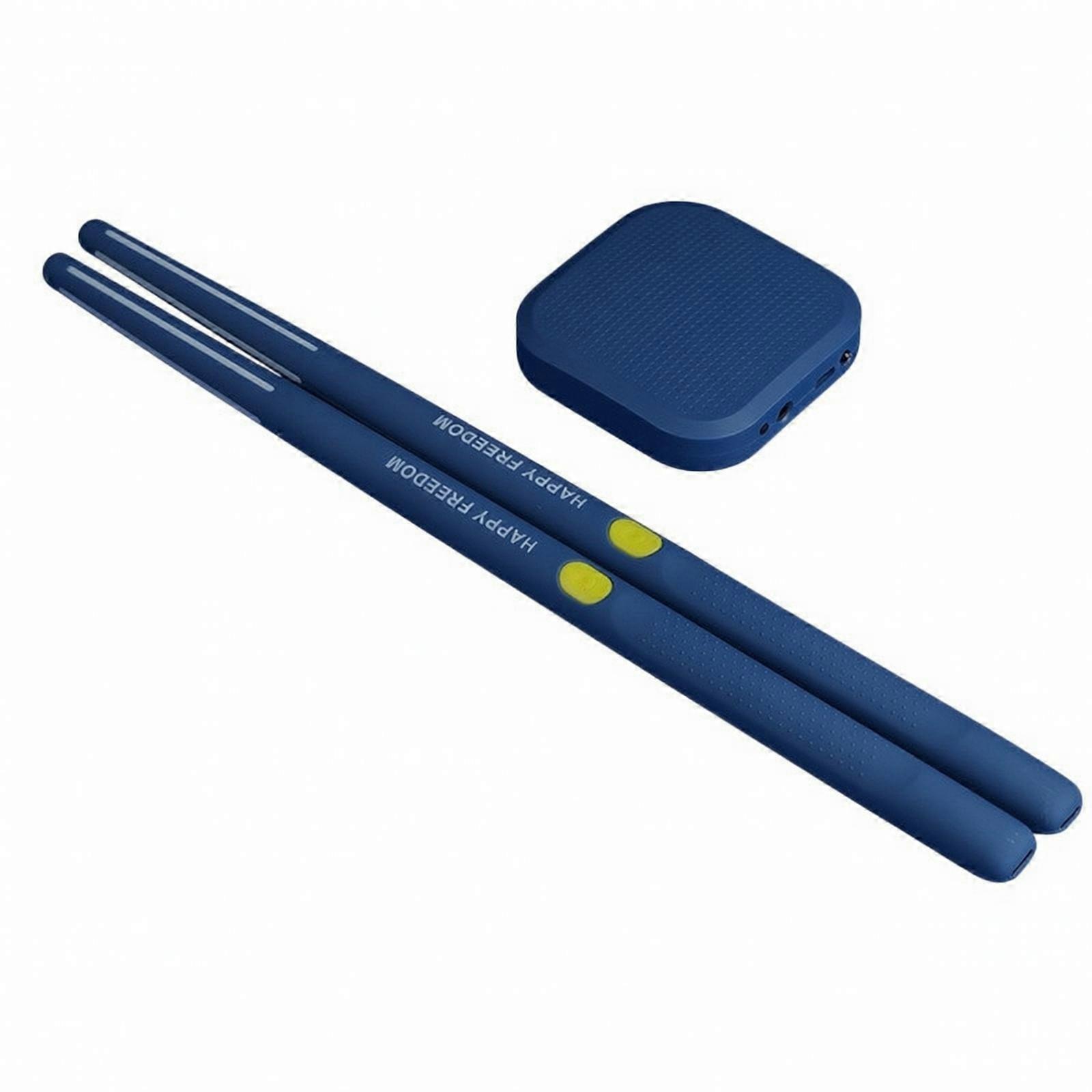 Portable Electronic Drum Training Mat | Compact, Electronic Practice Drum Pad,