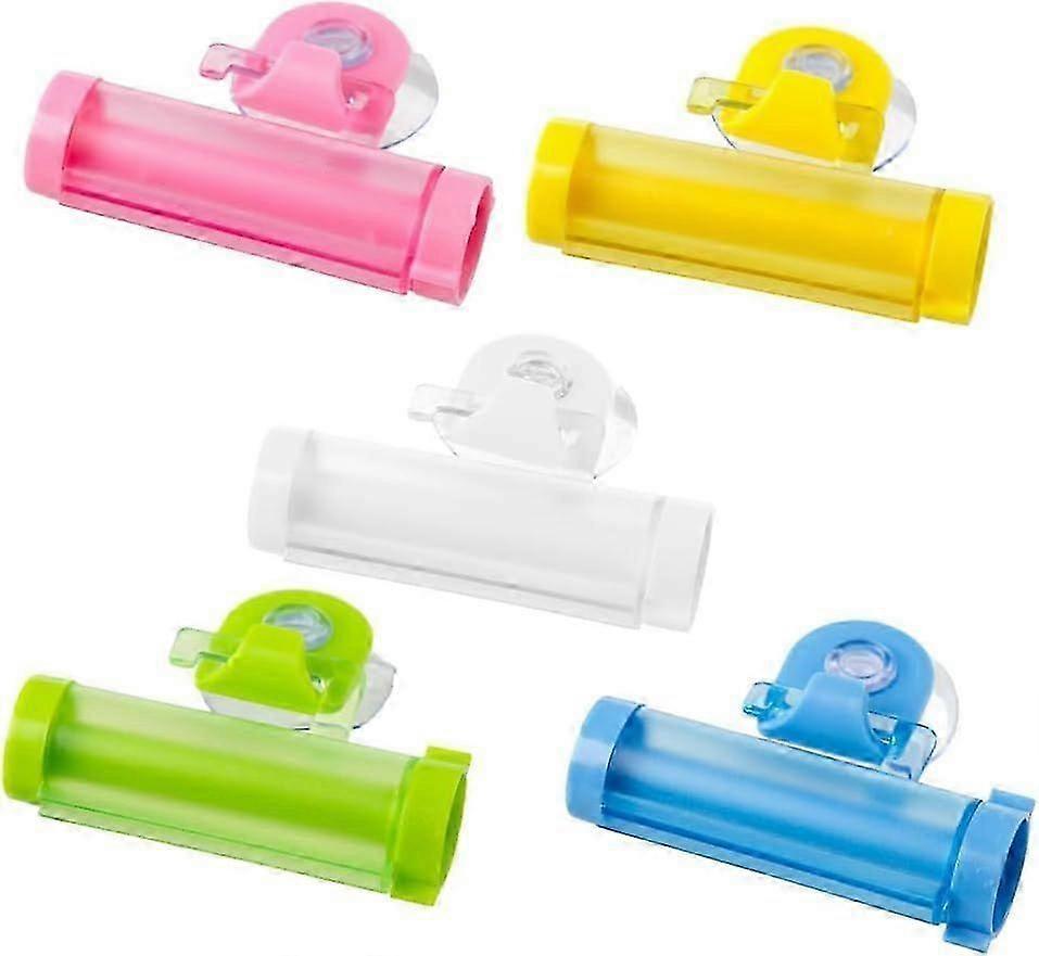 5pcs Toothpaste Hand Roller Squeezer: Squeezer Toothpaste Squeezer Toothpaste Winder Toothpaste Squeezer Roller Bathroom Accessories Cup Toothpas-brnv
