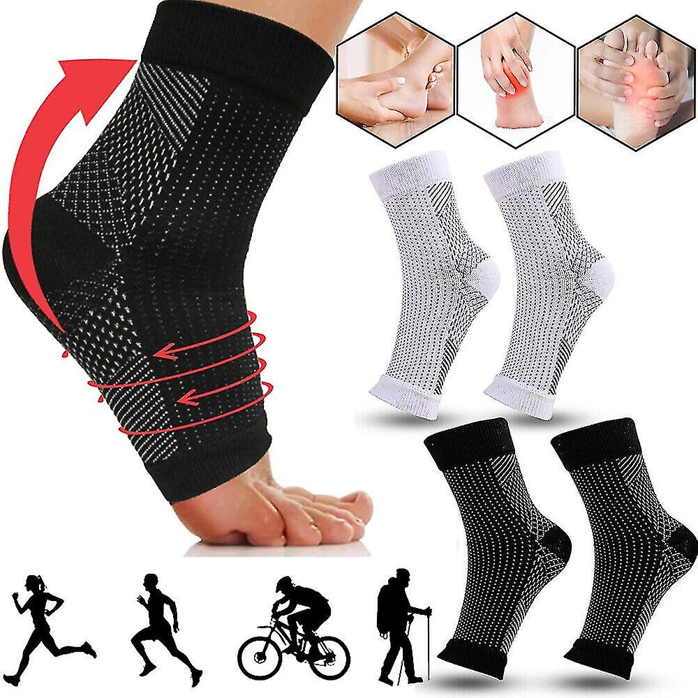 1 Pair Amrelieve Soothesocks For Neuropathy Compression Ankle Compression Socks