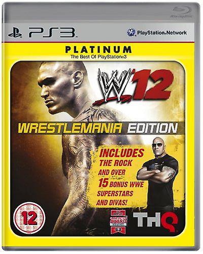 WWE 12 Wrestlemania Edition (PS3) - New & Sealed