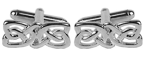 David Van Hagen Celtic Cufflinks - Silver