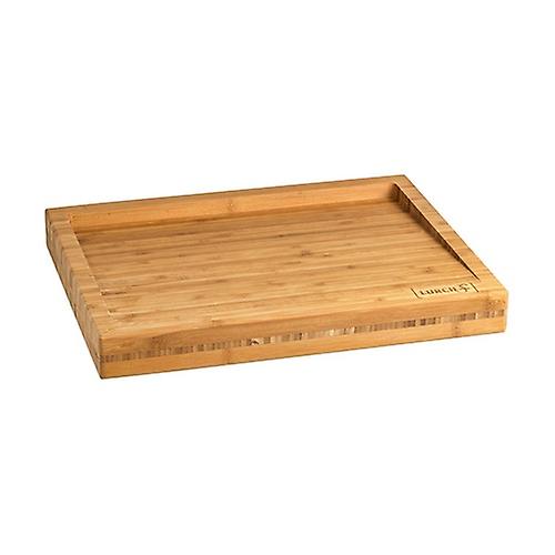 Medium bamboo kitchen board 30x40x4.5 cm 1 unit