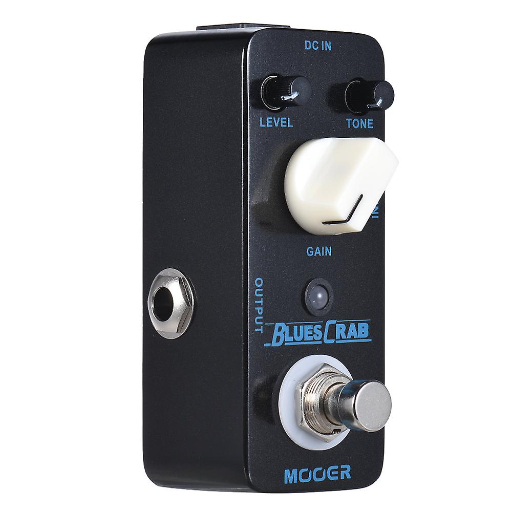 Mooer Blues Crab Overdrive Guitar Effect Pedal Classic Blues Overdrive Sound Mbd1 Blues Crab  True Bypass Full Metal Shell