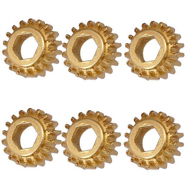 4xguitar Tuners Tuning Pegs Key Machine Head Hex Hole Gear 1:18