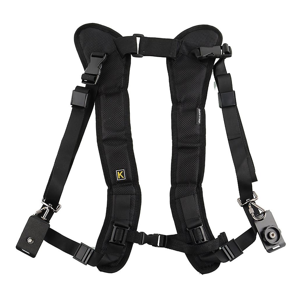 Double Strap Adjustable Digital Camera Double Shoulder Quick Release Strap
