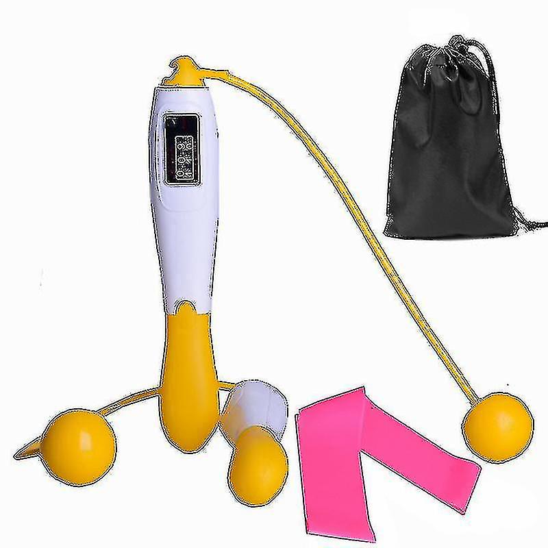 Cordless Jump Ropes Smart Electronic Digital Wireless Skip Rope Calorie Consumption Fitness Body Building Exercise Jumping Rope