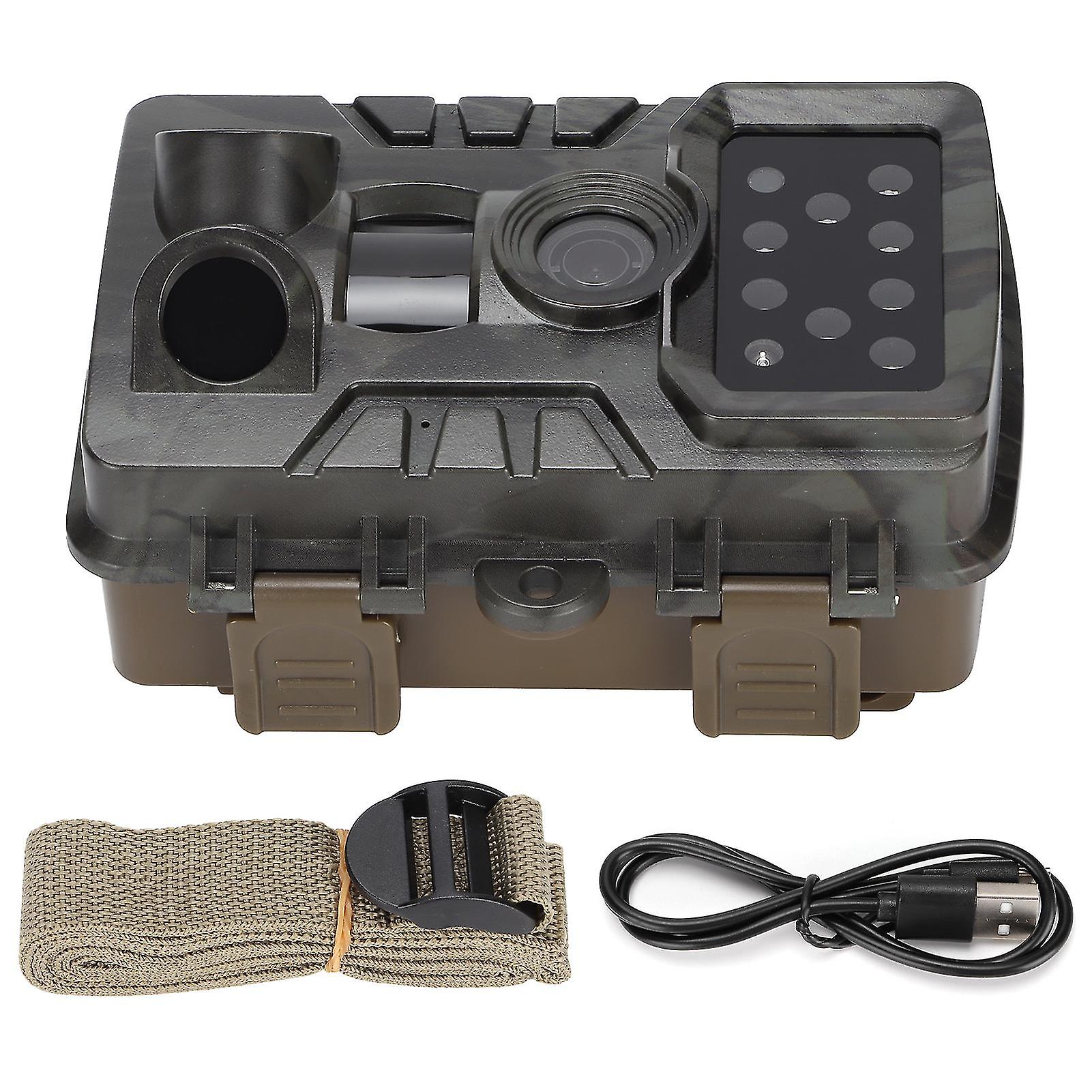 Caméra de chasse étanche avec vision nocturne infrarouge pour la surveillance de la faune