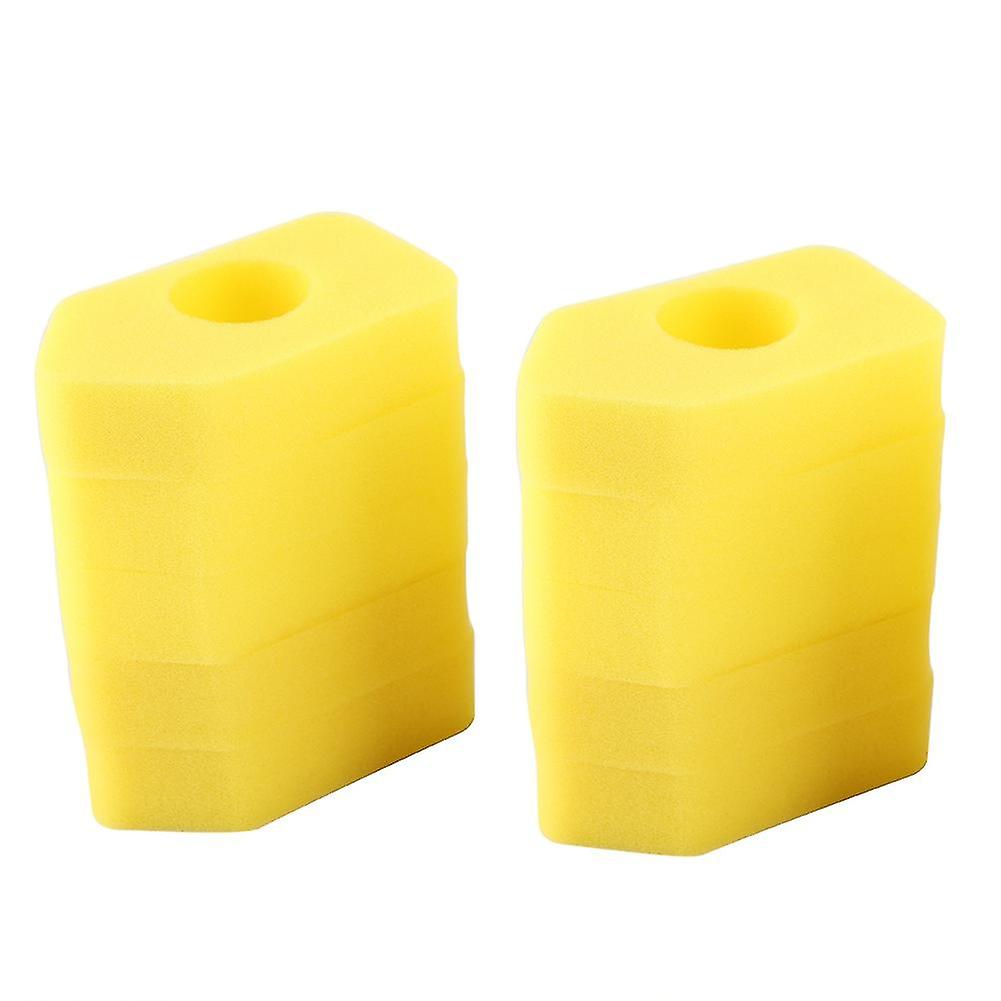 Mower Air Filter, 10Pcs Air Filter Yellow Foam Replacement Compatible with 986434