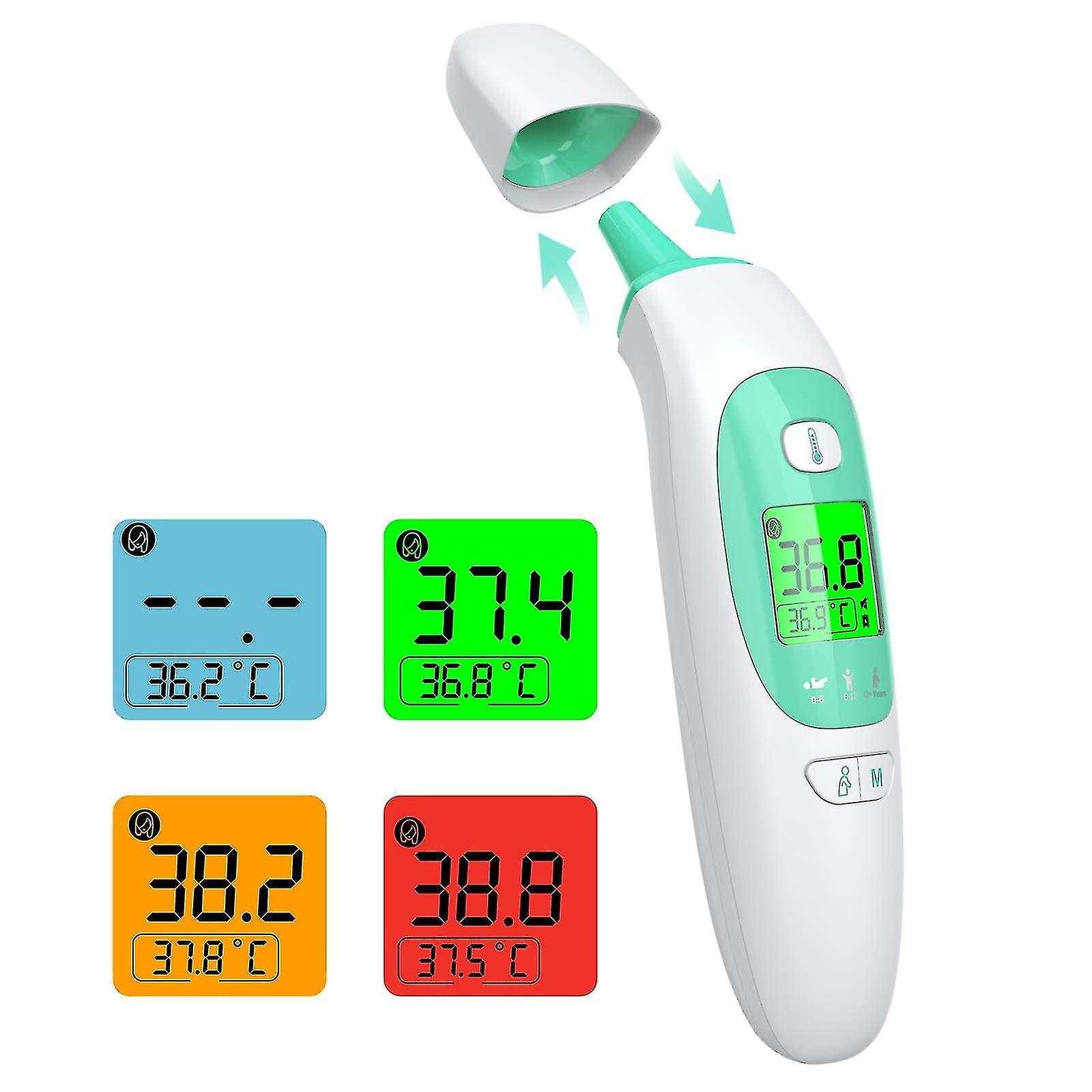 Forehead Thermometer For Adults, Non-contact Thermometer, Medical Forehead And Ear Thermometer