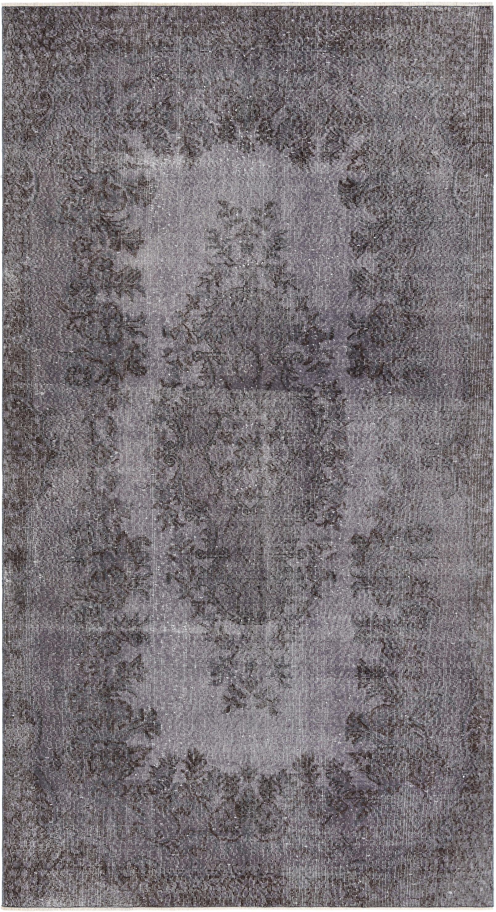 Hadorn Ultra Vintage 160x292 带灰色手工火鸡地毯