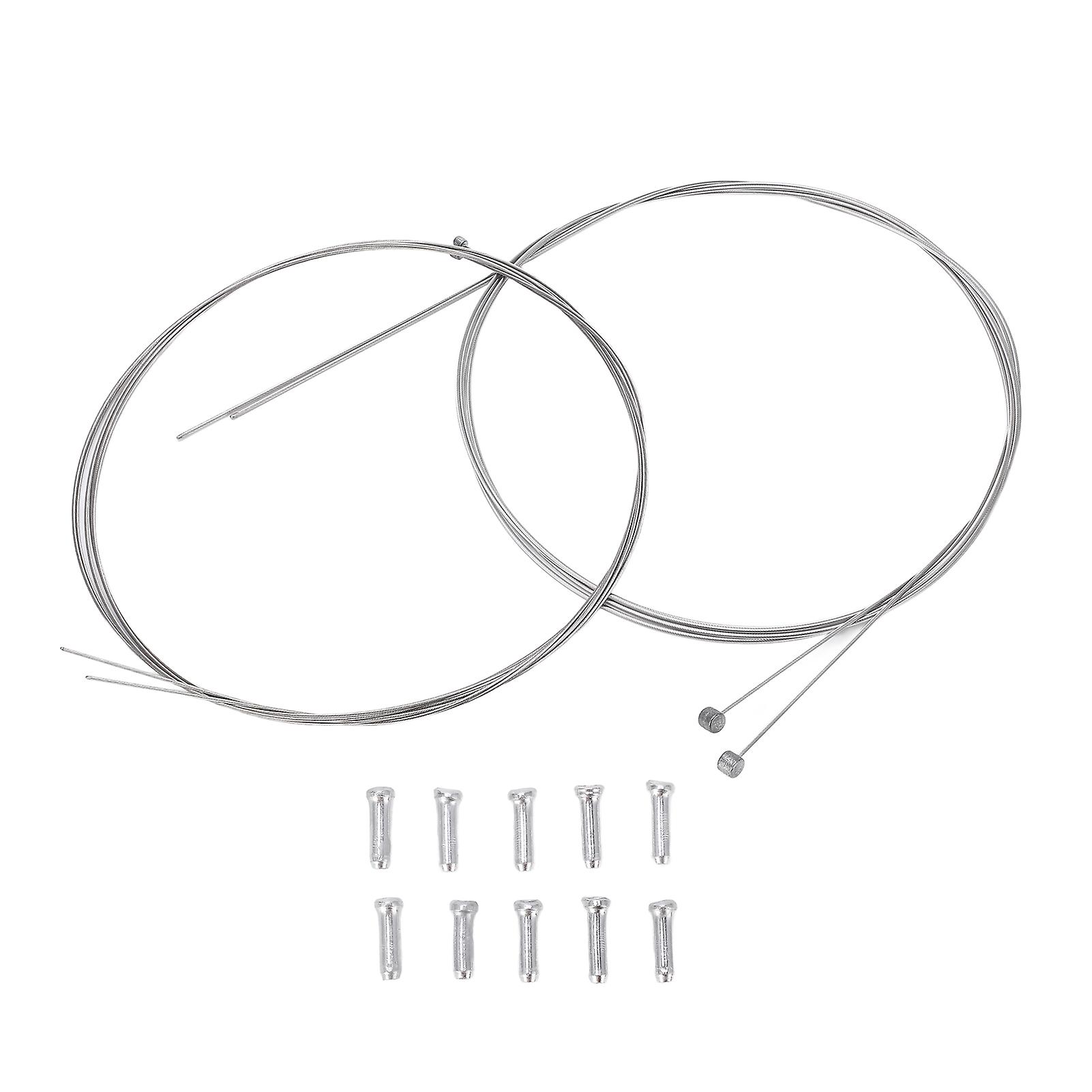 Bicycle Shift Brake Cable Kit,CANSUCC Bicycle Variable Speed Mountain Bike Wire Core Bicycle Variable Speed Brake Cable Kit High-Intensity Output