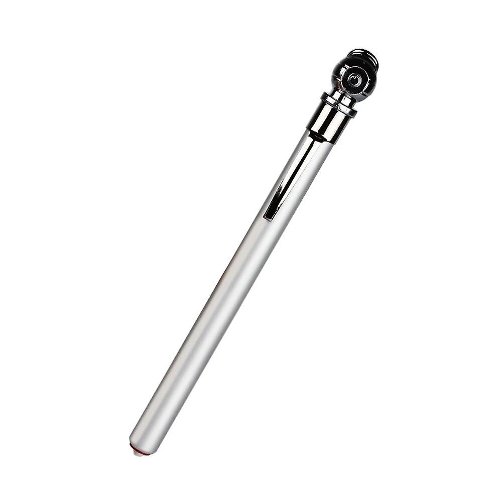 Portable Pressure Gauge Silver Pen Shape 5-50 Psi Emergency Use Car Styling Universal Tire/tyre Air Pressure Test Meter