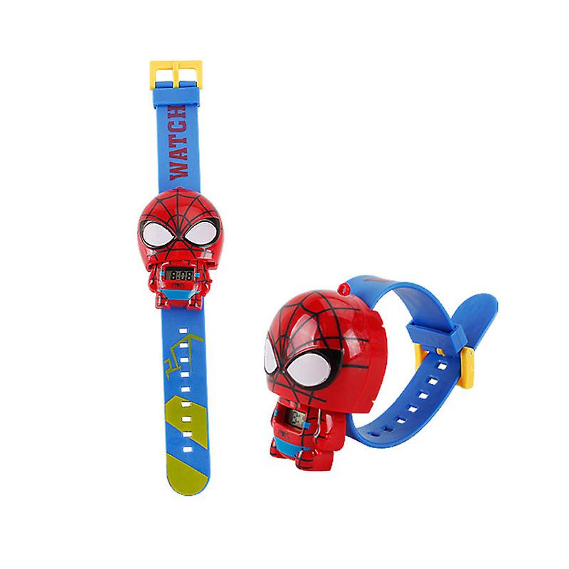 Kids Cartoon Learning Watch Retractable Deformable Toy 20x2cm