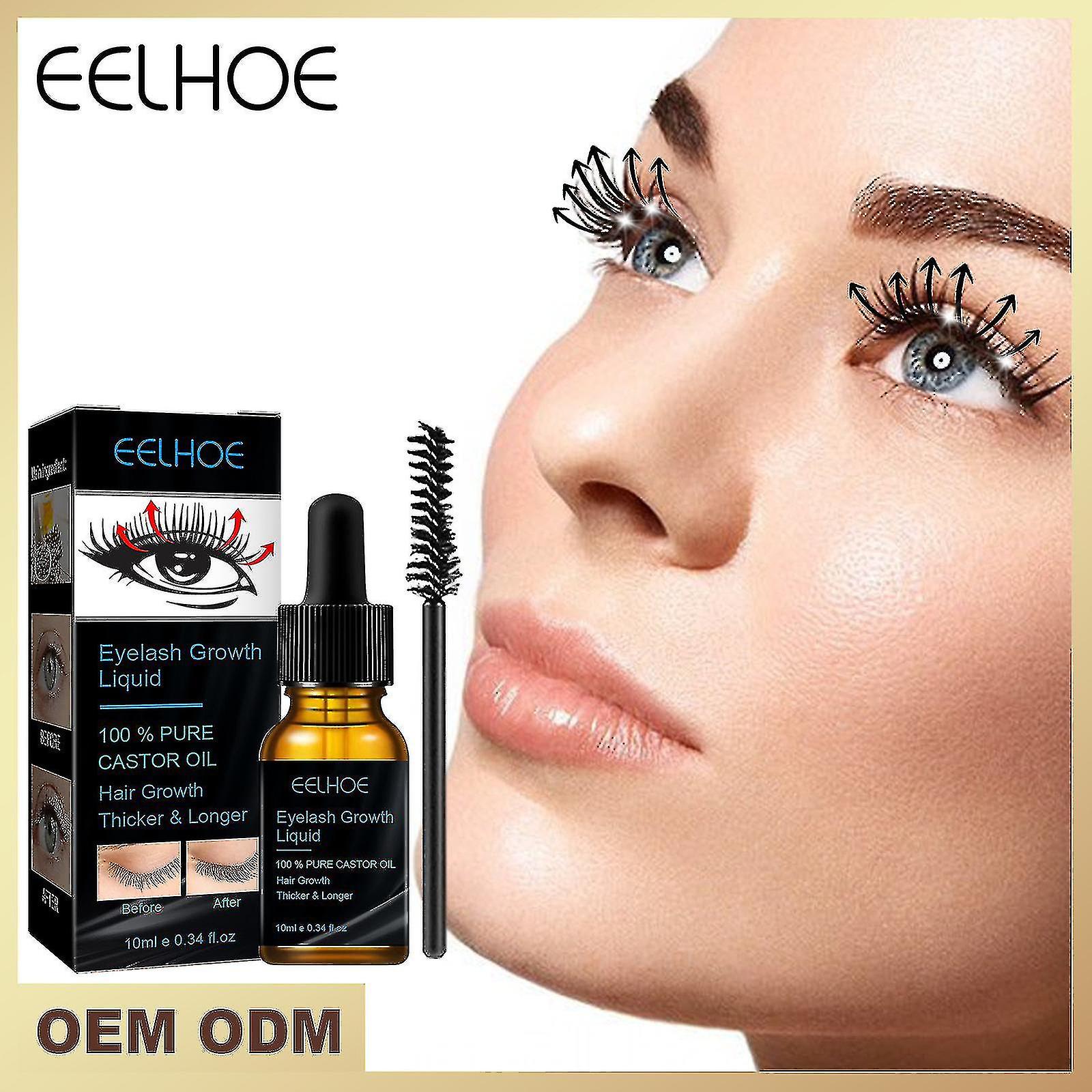 Castor Oil Eyelash Eyelashes Longer Thicker Enhancer