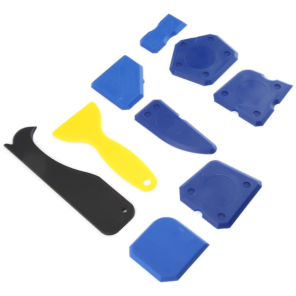 9pcs Silicone Sealant Remover Glass Scraper Caulking Tool Kit