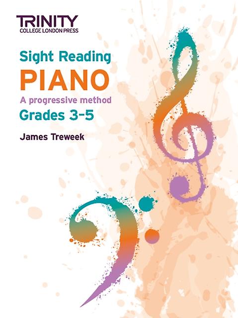 Trinity College London Sight Reading Piano Grades 3-5 by James Treweek Sheet music Book