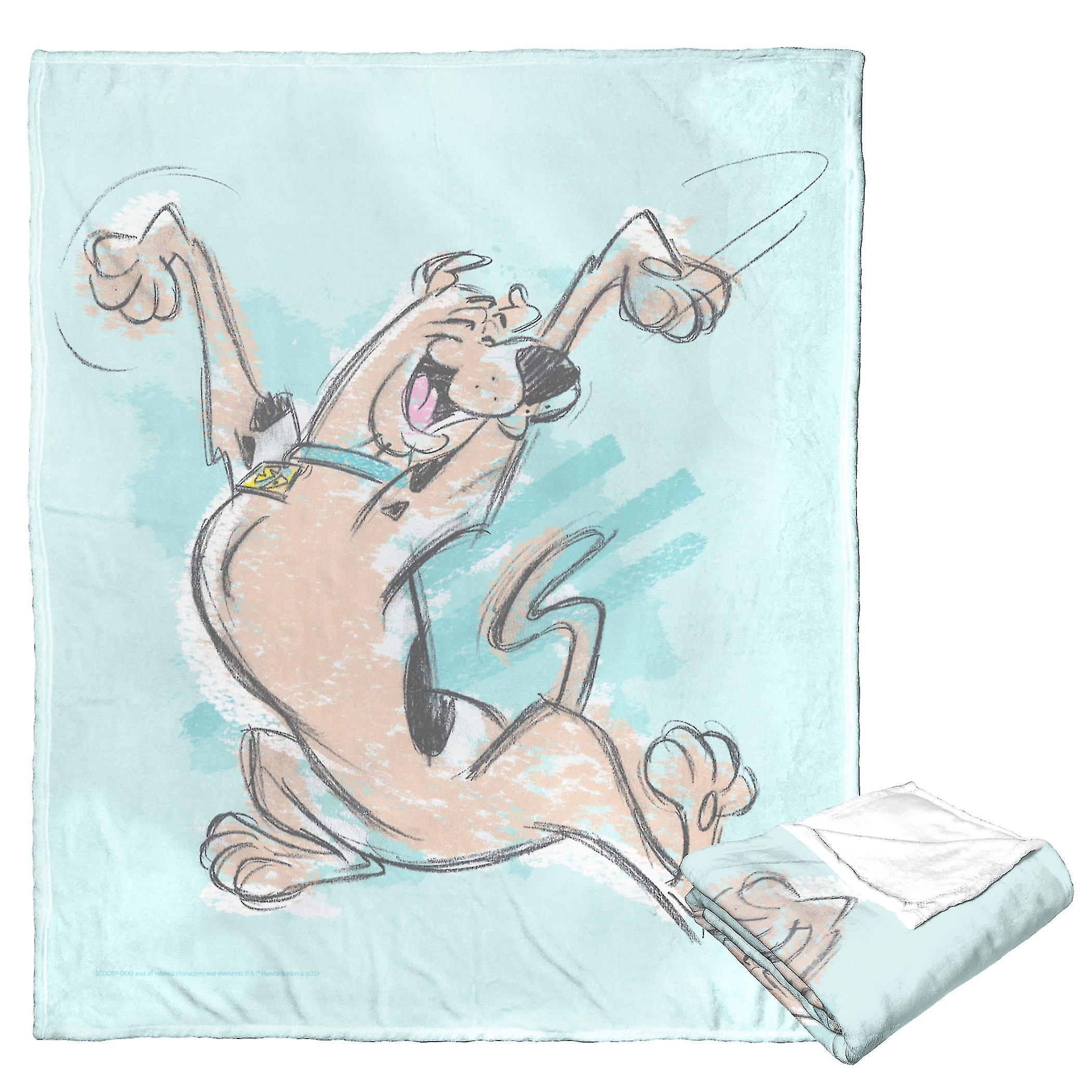 Warner Bros. Scooby-doo Silk Touch Throw Blanket, , Joyful Scooby-ujki75