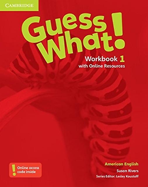 Guess What American English Level 1 Workbook With Online Resources by Susan Rivers Multiplecomponent retail product Book