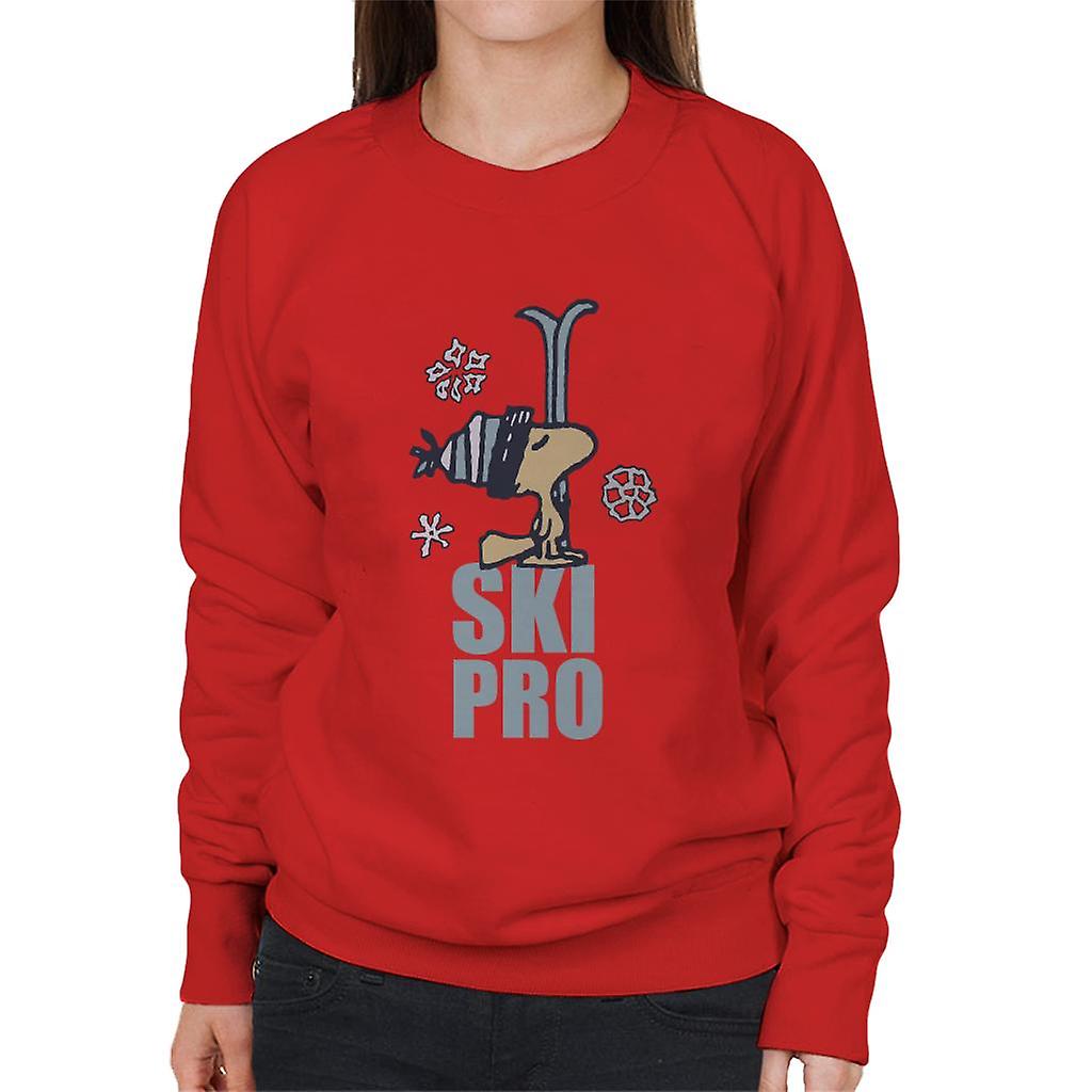 Peanuts Woodstock Ski Pro Women's Sweatshirt