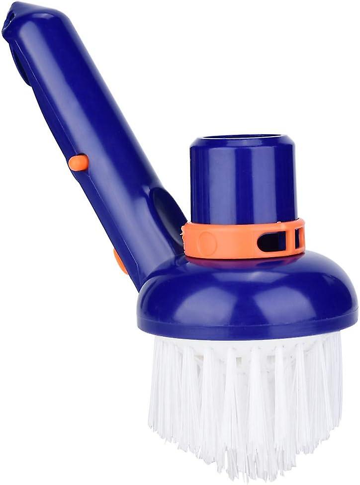 Pool vacuum brush, corner cleaning, nylon bristles