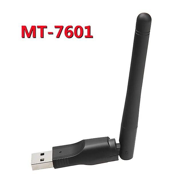 2.4GHz USB 2.0 Adapter 150Mbps WiFi Wireless Network Card with Antenna Chipset Ralink MT-7601 for Laptop PC Wholesales Bluetooth Transmitters