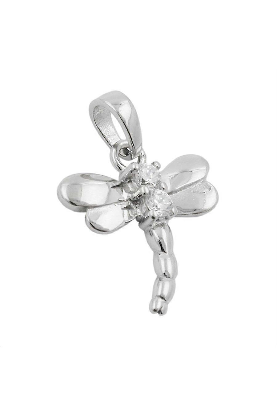 Pendant Dragonfly Zirconia Silver 925 - Gl93279