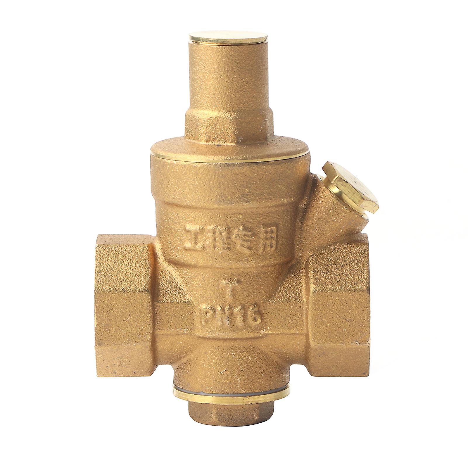 TICFOX DN20 3/4" Adjustable Water Pressure Reducing Regulator Valve 1.6MPa