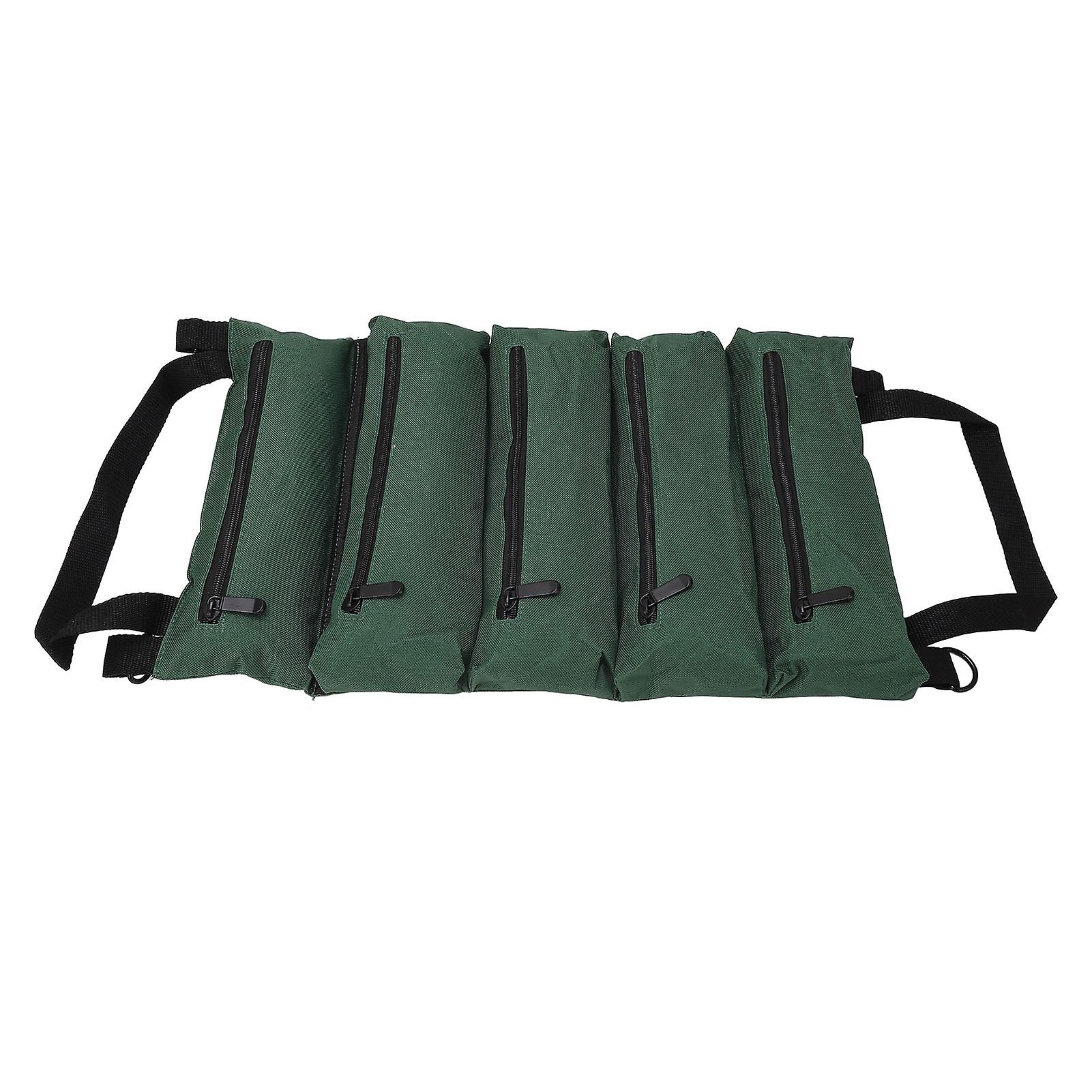 Tool Bag Multi Pockets Hardware Tool Roll Organizer Canvas Portable Electrician Bag for Repair Maintenance