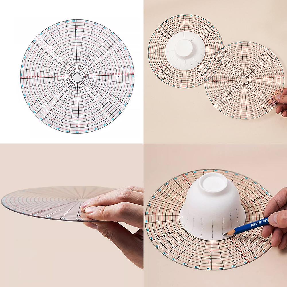Ceramic Tools Dividing Ruler Multifunctional Equal Creation Assistance Painting