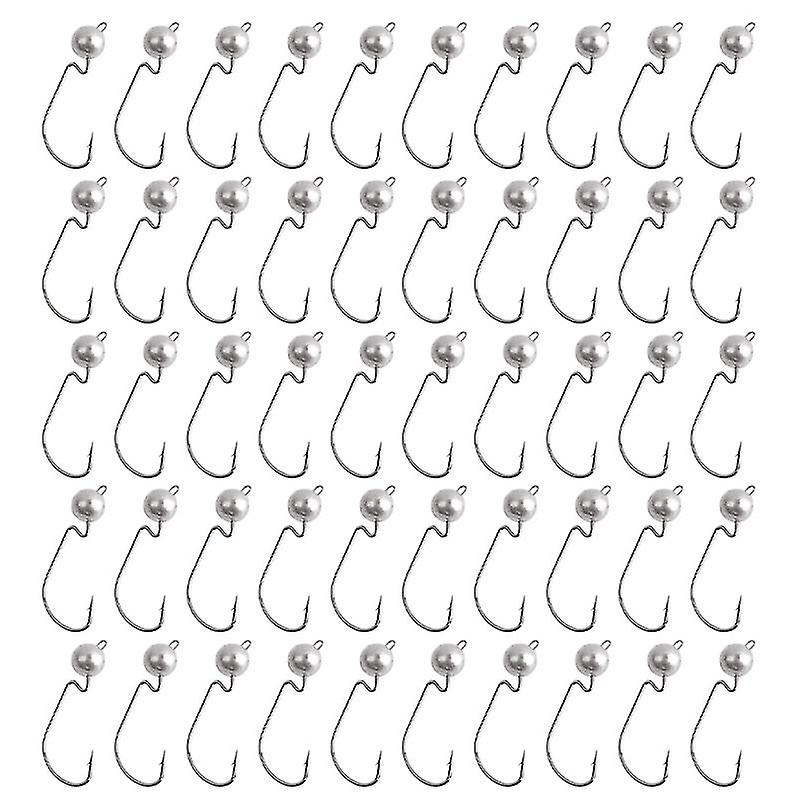 50pcs Sturdy Fishing Hooks