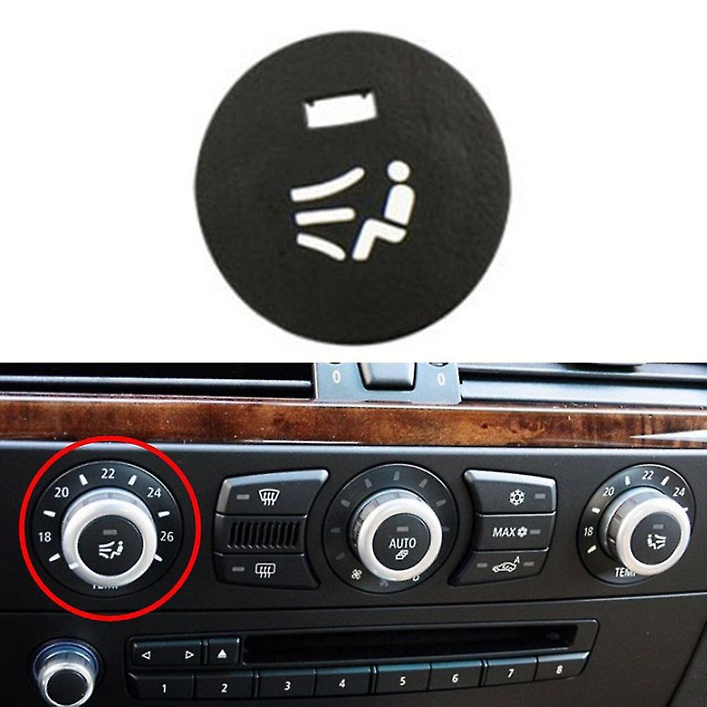 Accessories Switch Button Cover 1pcs A/c Wind Pattern Switch Button Direct Replacement For Bmw E60 E