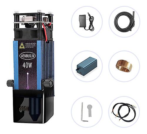 40wレーザーモジュール、ノズルとエアポンプ付きレーザー彫刻機