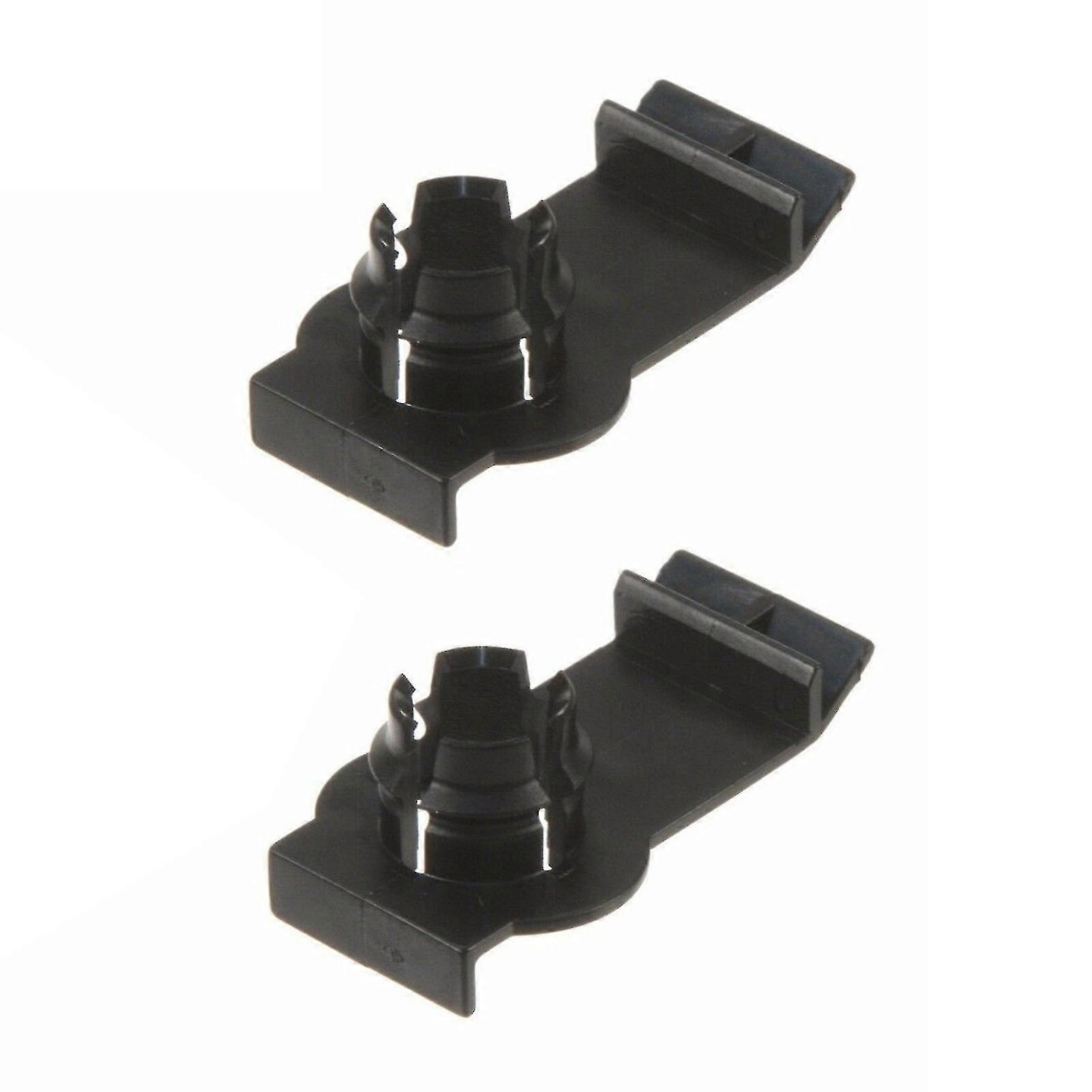 2PCS نافذة منظم كليب المدمجة مقاومة للتآكل فعالة السيارات الزجاج تصاعد المقاطع 51338254781 لبي ام دبليو X5 E53 99-06