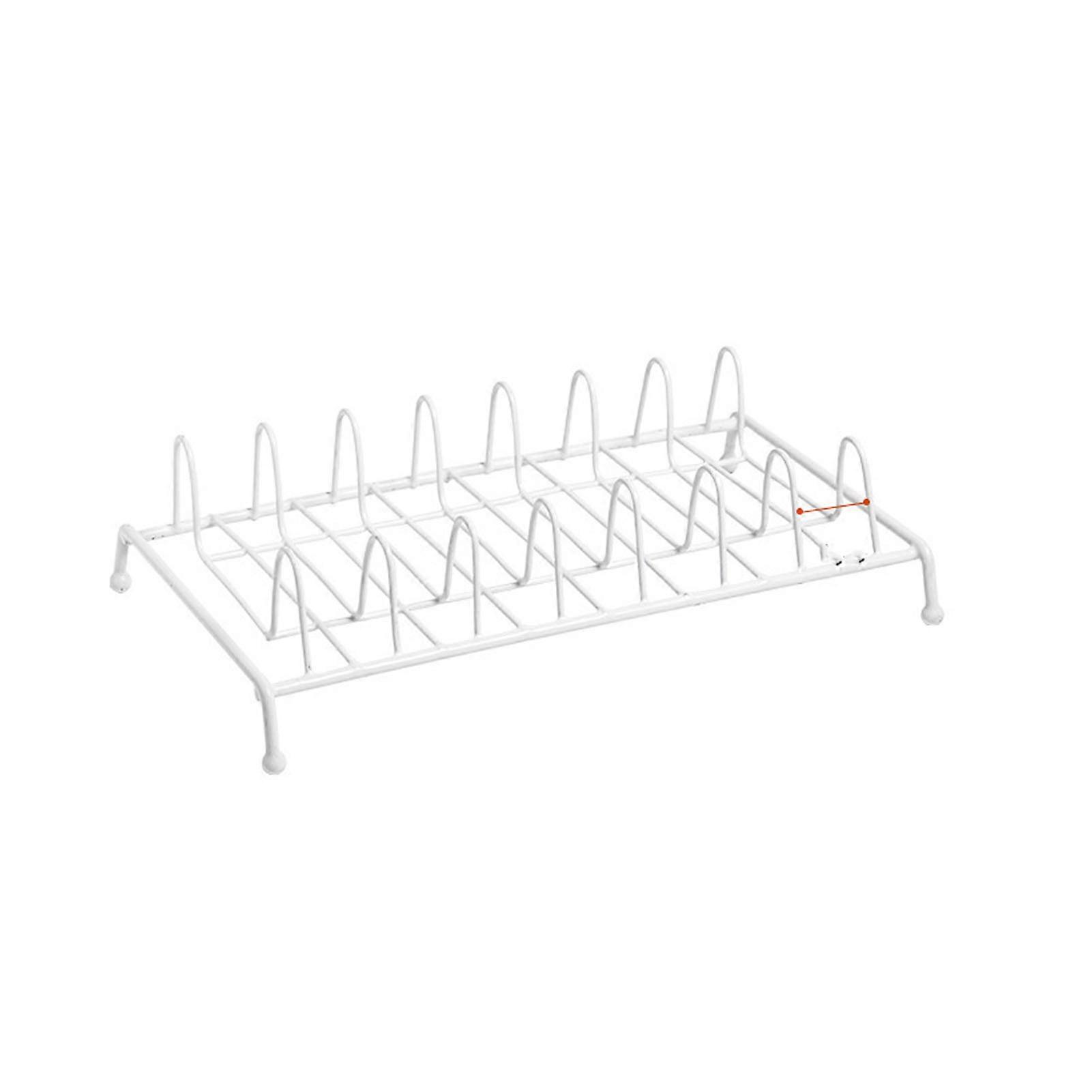 Diskställ Tallrikshållare Organizer Metall Diskställ Kök Tallriksförvaring Färgställ för Skåp