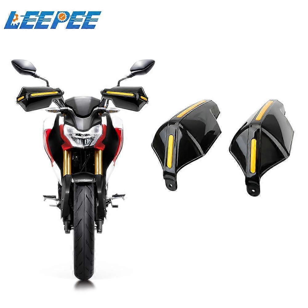 Handlebar HandGuards Handle Protector Shield 1Pair Windproof Motorcycle Hand Guard Protection Gear Universal
