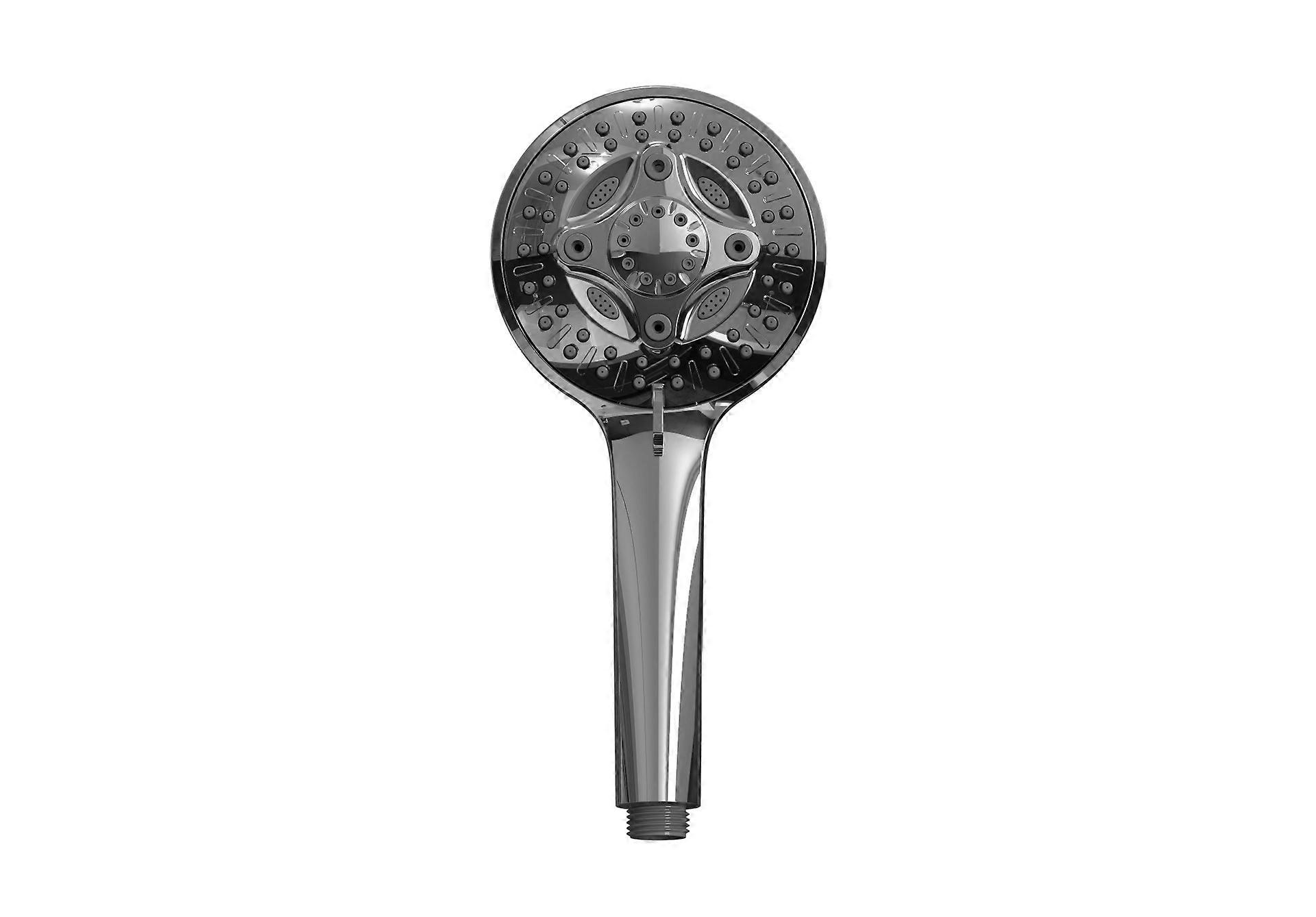 Multifunction hand shower with adjustable flow, 8 functions