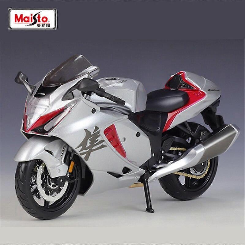 Maisto 1:12 2022 SUZUKI Hayabusa Alloy Racing Μοντέλο μοτοσικλέτας Diecasts Metal Toy Street Sports Μοντέλο μοτοσυκλέτας Παιδικά δώρα Toy Μοτοσικλέτες