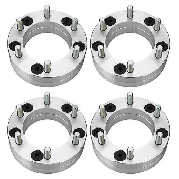 4PCS 5x5.5 To 6x5.5 | 5 To 6 Lug | 2" Thick Wheel Spacers Adapters For Ram 1500 91098