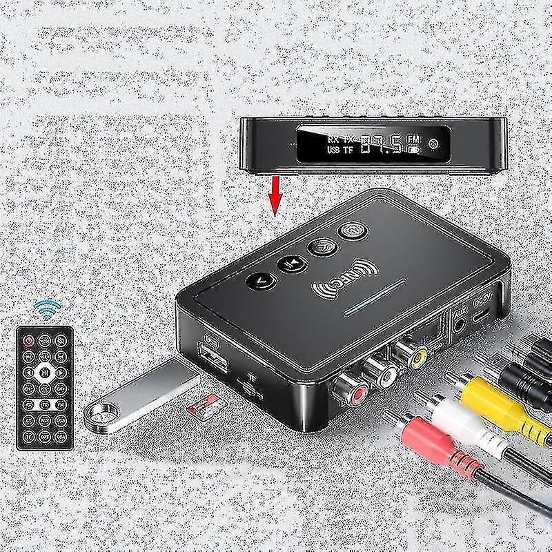 Nfc Bluetooth Receiver 5.0 Bluetooth Transmitter Fm Three In One Bluetooth Adapter Computer