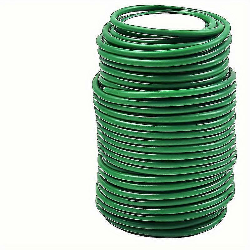 1pc, Garden Flexible Wire Tie, Soft Twist Plant Ties Green Support Plant Vines For Supporting And Fixing Garden Planting Branches Vines Stems And Orga