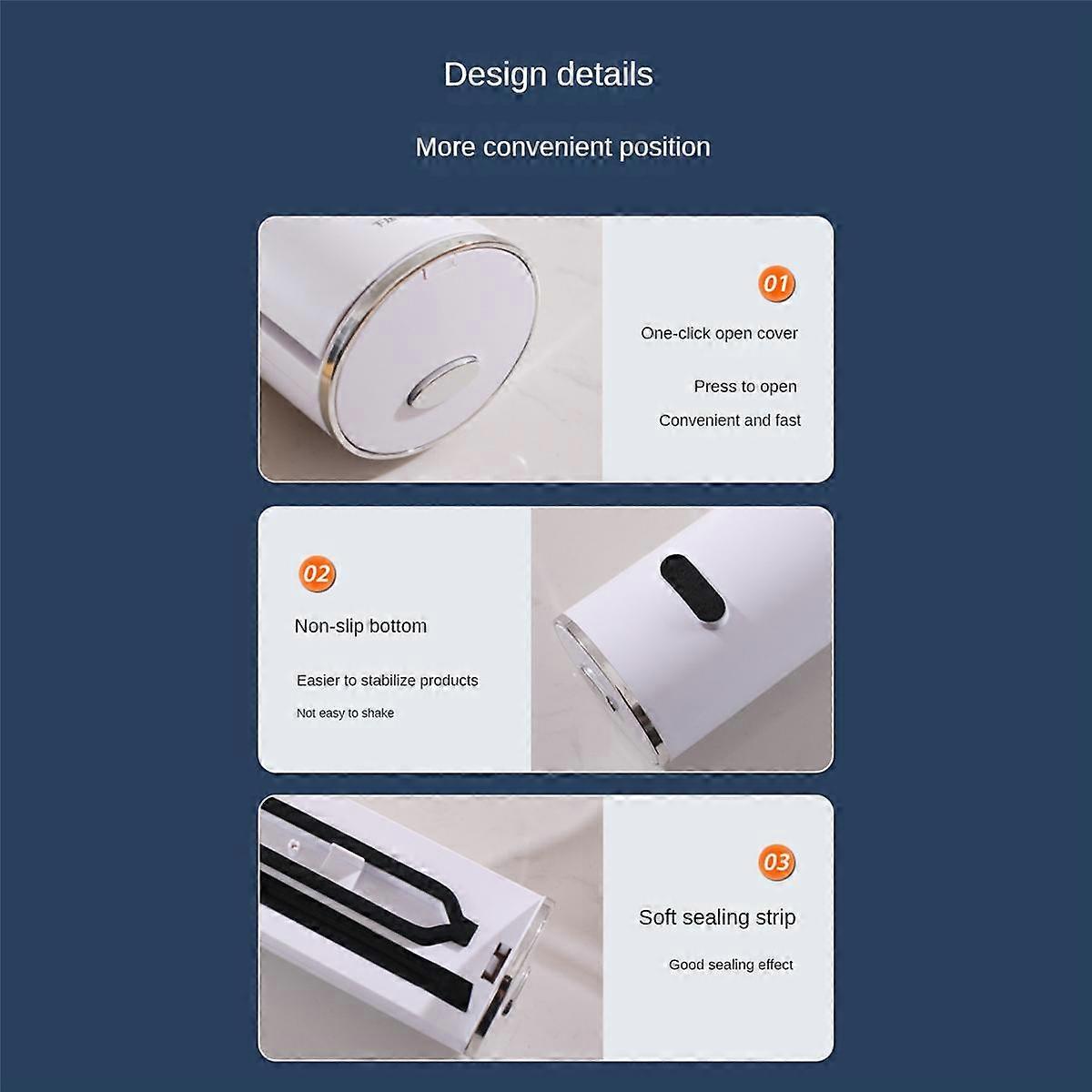 Vacuum Sealer Machine, Food Preservation with Dual Sealing Modes Versatile Portable Food Sealer Machine EU Plug