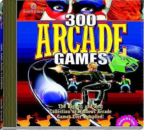 300 Arcade Spel - PC CD - Nytt och förseglat