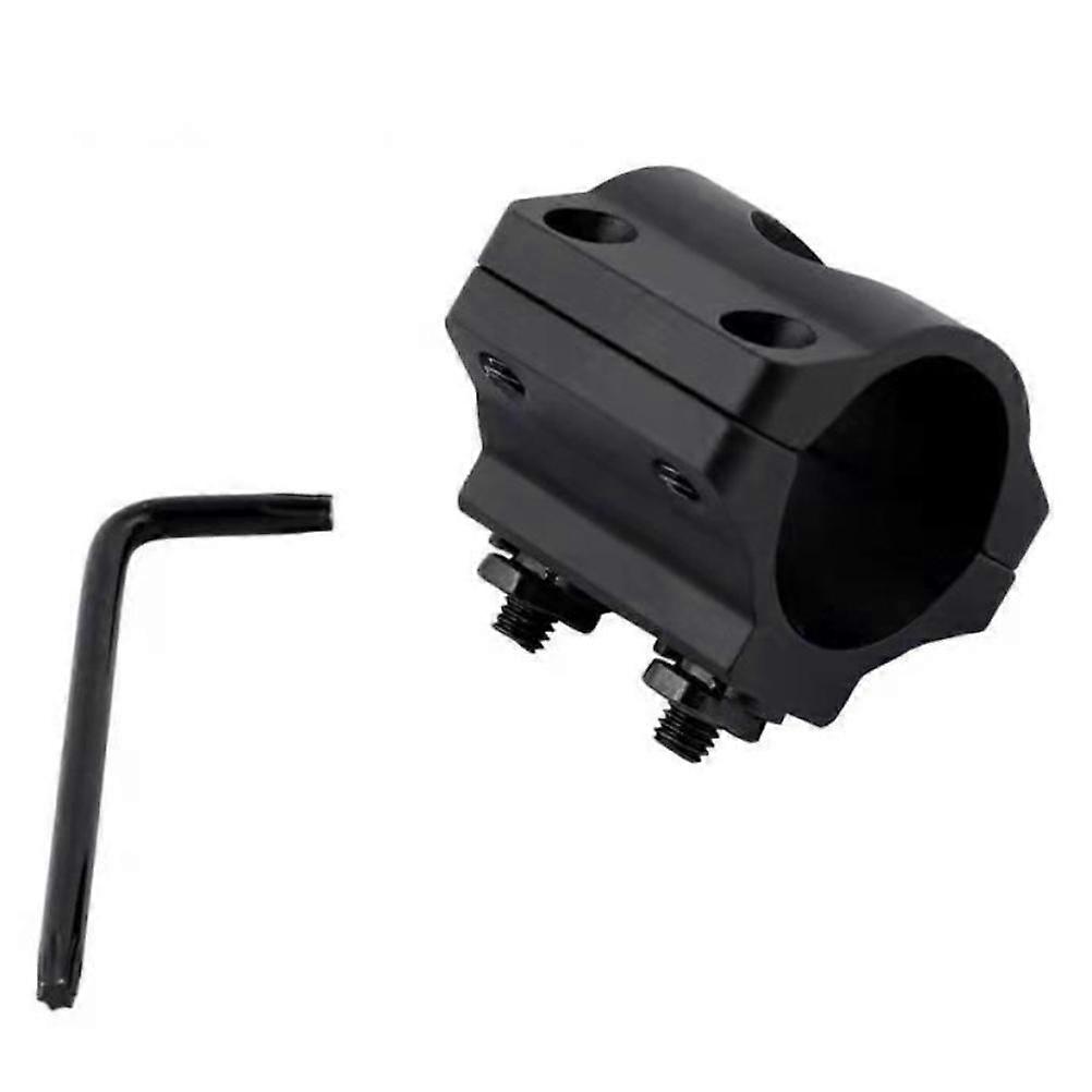 thumbnail image 2 of Tactical Offset Flashlight Mount For M-LOK Rail - 1 Inch/25.4mm Rings, Black Aluminum, For Rifle 2 of 3