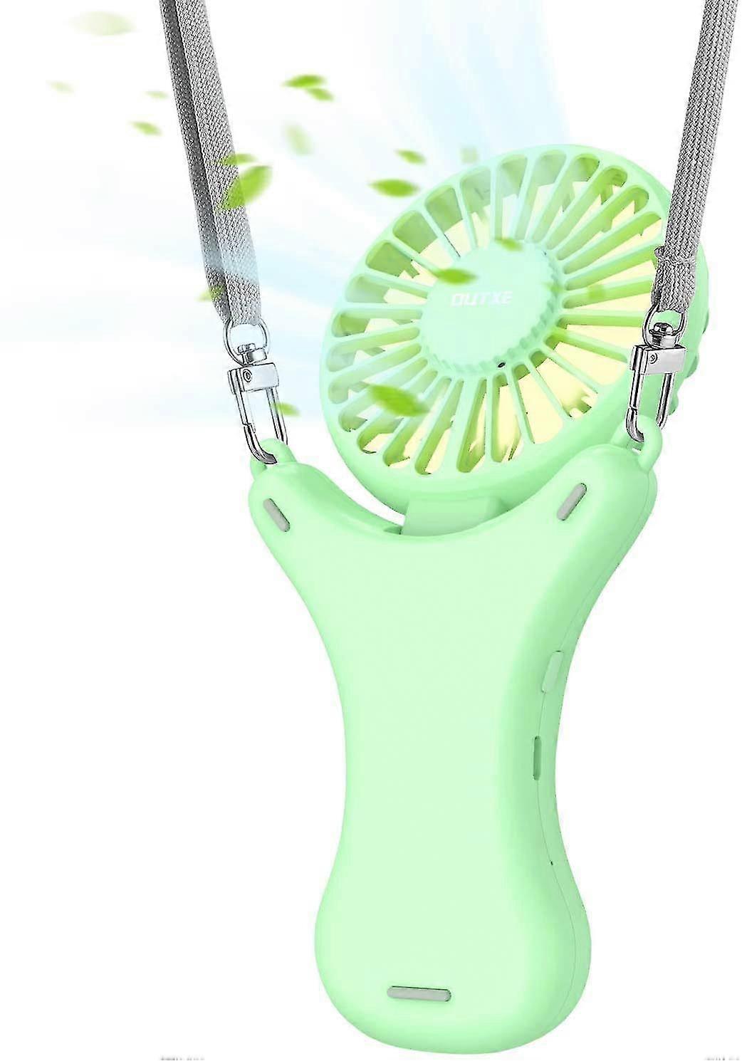 3350mAh Portable Mini Fan with 108 Rotation Foldable USB Small Fan Quiet Rechargeable Battery for Outdoor Travel