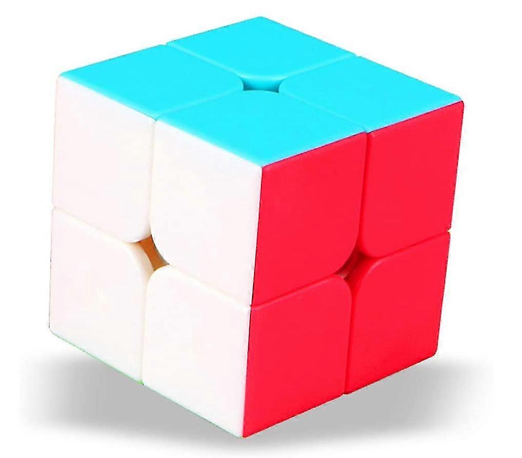 2x2 Stickerless Speed Cube, 2x2x2 Speed Cube Magic Cube Christmas Gift for Kids and Adults (Black)