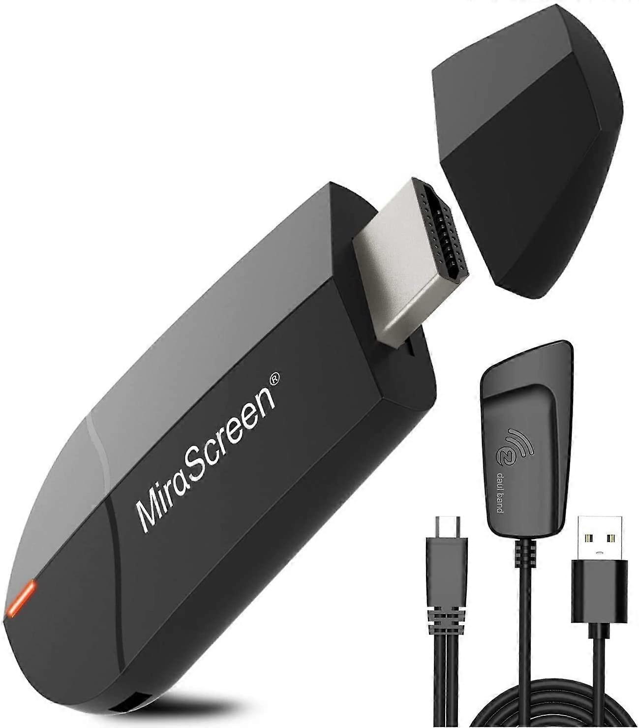 Wireless WiFi Display 4K HD 2.4G 5G Adapter HDMI, Wireless Mini Display Receiver