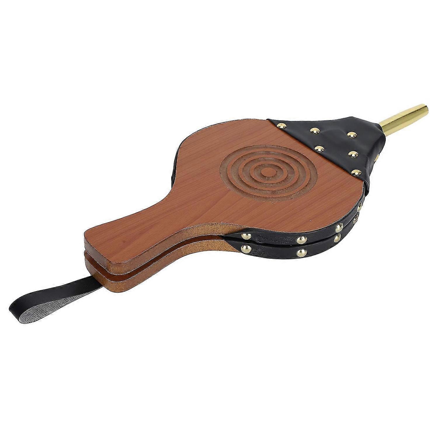 الموقد منفاخ الخشب منفاخ الهواء فوهة الحديد الزهر لحفرة النار في الهواء الطلق التخييم شواء شواء